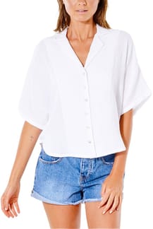 Premium Surf SS Shirt White
