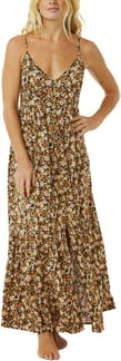Sea Of Dreams Maxi Dress Brown