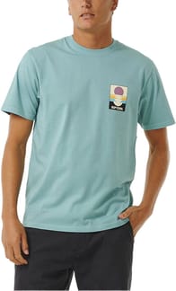 Surf Revivial Peaking Tee Dusty Blue