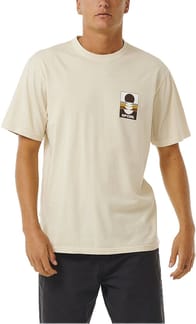 Surf Revivial Peaking Tee Vintage White