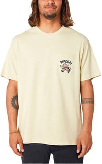 Shaper Emb Tee Vintage Yellow