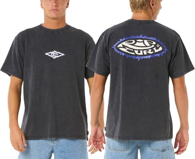 Raw Energy Sloth Tee M Black
