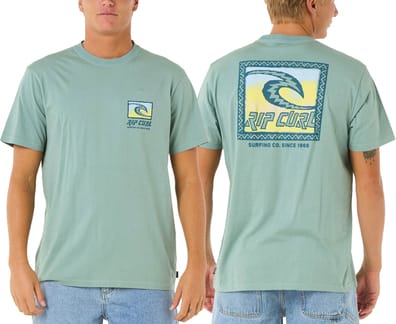 Raw Energy Trad Tee M Blue Lagoon