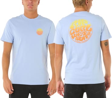 Wettie Passage Icon Tee M Ice Blue