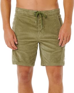 Classic Surf Cord Walkshort Surplus Green