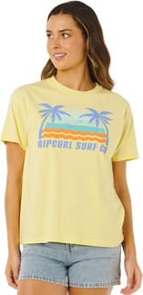 Malibu Relaxed Tee Lemon