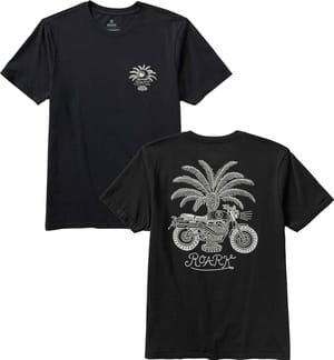 Moto Tee Black