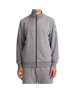 Logo Sweat FZ FL Heather Grey