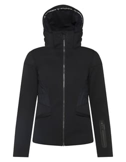 W Softshell Flat Jkt Black