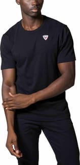 M Logo Plain Tee Black