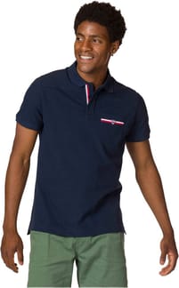 M Logo Polo Pocket Dark Navy