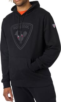 Logo Sweat Hood Fl Black