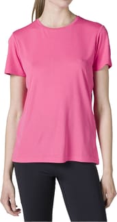 W Plain Tee Cerise Pink