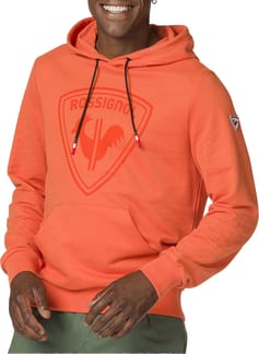 Logo Sweat Hood Ft Clementine Orange