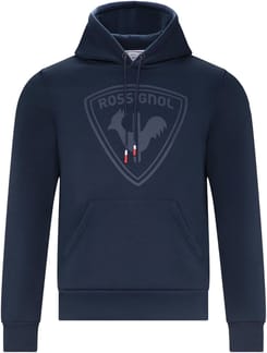Logo Sweat Hood Ft Dark Navy