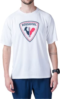 Big Print Tee White