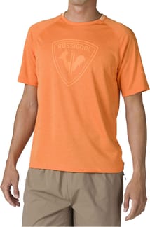 Big Print Tee Tangelo Orange
