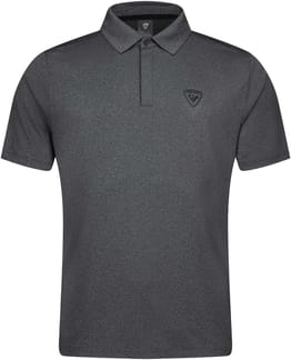 Slub Polo Onyx Grey