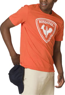 Logo Rossi Tee Clementine Orange