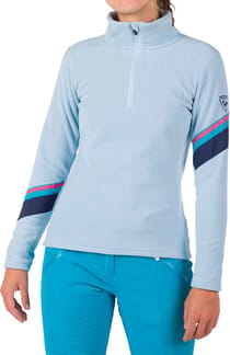 W Strawpile Fleece Hz Glacier