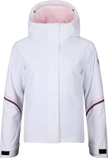 W Strawpile Insulated Ski Jacket White