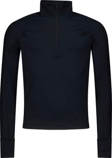 M Half Zip First Layer Black
