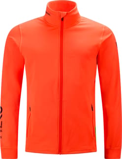 M Hero Stretch Fleece Jacket Neon Red