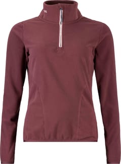 W Quarter Zip Polar Fleece Huckleberry