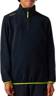 Jr Quarter Zip Polar Fleece Black