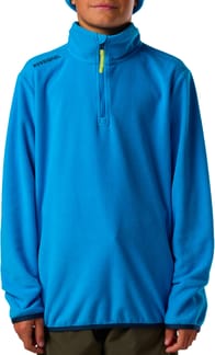 Jr Quarter Zip Polar Fleece Blazing Blue