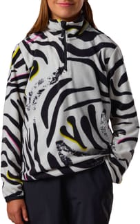 Jr Quarter Zip Polar Fleece Savage Black