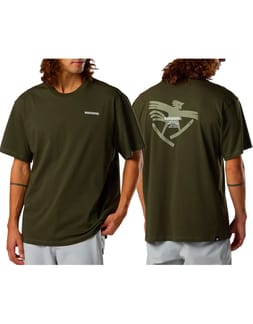 M Waterfall Relax Tee Olive Shadow