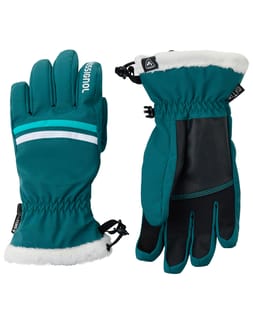 W Piste Ski Gloves R-Shell Dry Transformative Teal