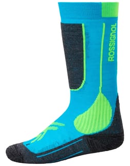 Jr Essential Ski Socks Blazing Blue