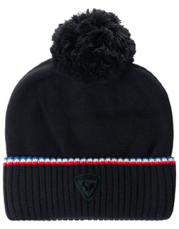 Snowblaze Pompom Beanie Black
