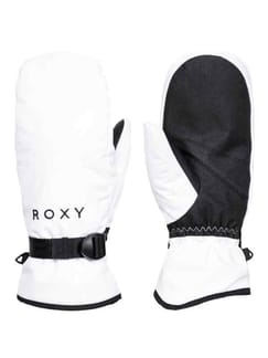 Jetty Solid Mittens Bright White