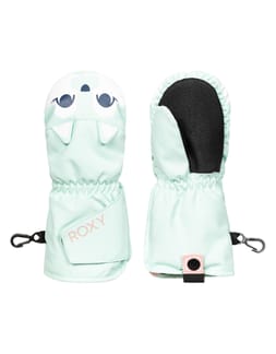 Snows Up K Mittens Fair Aqua