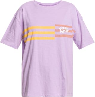 Vibrations Beach J Tees Purple Rose