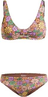 All About Sol Elongated Bra Two Piece Root Beer All About Sol Mini