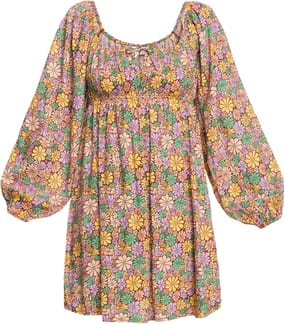 Coastal Sound Dress Root Beer All About Sol Mini