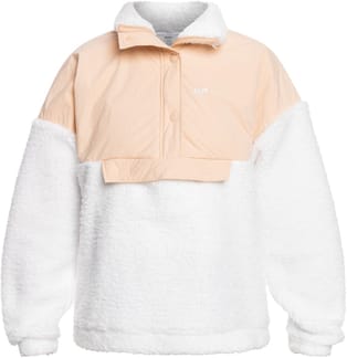 Waves Of Warmth Layered Sherpa Toasted Almond