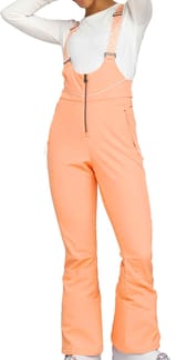 Summit Bib Pant Peach Pink