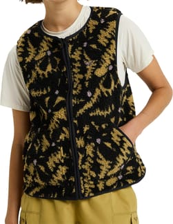 Waves Of Warmth Easy Vest True Black