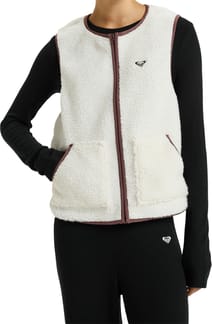 Waves Of Warmth Easy Vest Whisper White