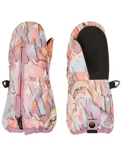 Snows Up Mitt Coral Chic Papercut