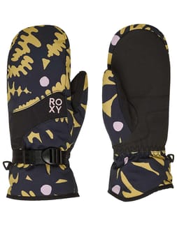 Roxy Jetty Mitt Fennel Seed Big Flower