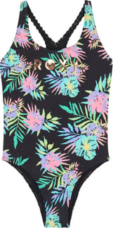 Roxy Active Rg One Piece Anthracite Aquarelle Active Rg