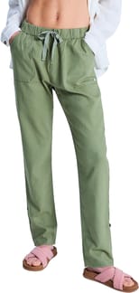 On The Seashore Pant Oil Green