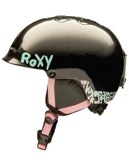 Happyland Girl Helmet True Black Snow Drifting