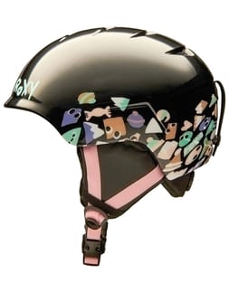 Slush Girl Helmet True Black Frosty Friends
